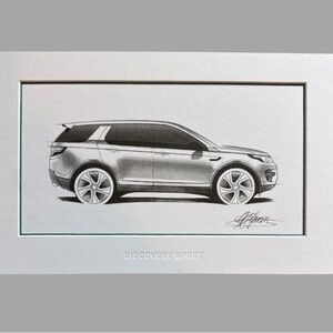 Land Rover Above & Beyond Welcome Box with Book, Art Print 2019 Discovery